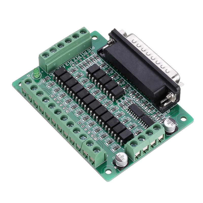 LPT-CNC-A 12 Channel CNC Interface Board Converter EL817 Optical Isolator Support KCAM4/EMC2/Linuxcnc 5V DC