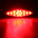 Universal Motorcycle ATV LED Rear Tail Brake Stop Light License Bracket Holder