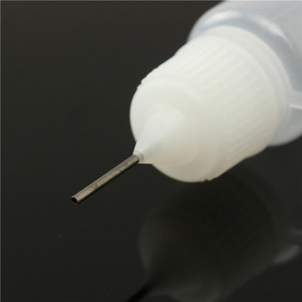 5Pcs 10ml Metal Needle Empty Plastic Bottle Shisha E Cig Liquid Dropper