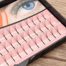 Black  Eyelash Extensions Eyelash Grafting Individual False Eyelashes Cluster 0.07mmThickness