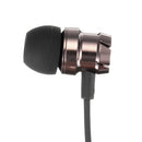 EN100 Unverisal 3.5mm Plug Stereo Heavy Bass Wired Earphone With Mic for iPhone Samsung Xiaomi