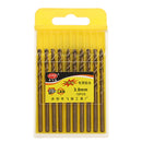 Drillpro 10pcs HSS M35 1.5/2/2.5/3/4/4.5/5mm Cobalt Twist Drill Bits Set