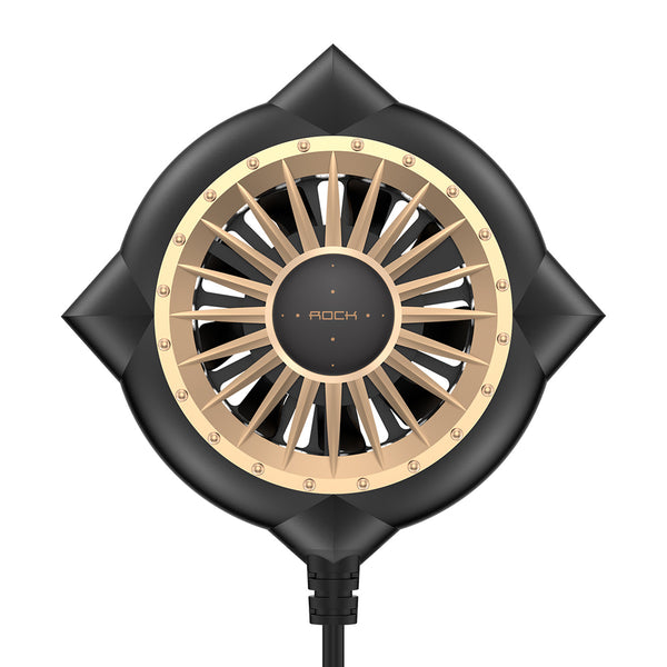 ROCK Silent Suction Cup Mini Powerful Wind Cooling Fan For iPhone X XS HUAWEI P30 XIAOMI S10+