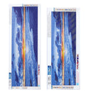 Full Drill 5D Diamond Paintings Tool Sunset Sea Embroidery Canvas Home Art DIY Decorations