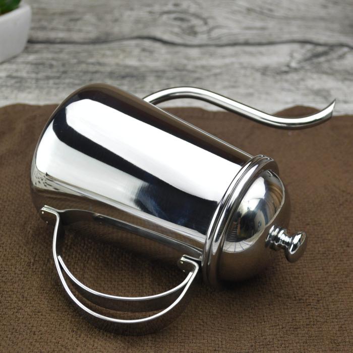 Stainless Steel Small Mouth Pot Punch Kettle Coffee Pot Tea Tools Drinkware Coffee Maker