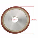 180 Grit 100mm Diamond Grinding Wheel Carbide Steel Resin Cutter
