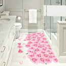 Miico FX82023 3D Rose Decorative Sticker Floor Sticker Bathroom Sticker Wall Sricker DIY Sticker