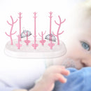 Portable Infant Baby Bottles Drying Rack Bottle Holder Tree Shape Kitchen Storage Rack