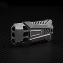 IPRee 120db EDC Emergency Aluminum Whistle Camping Survival Keychain Kit