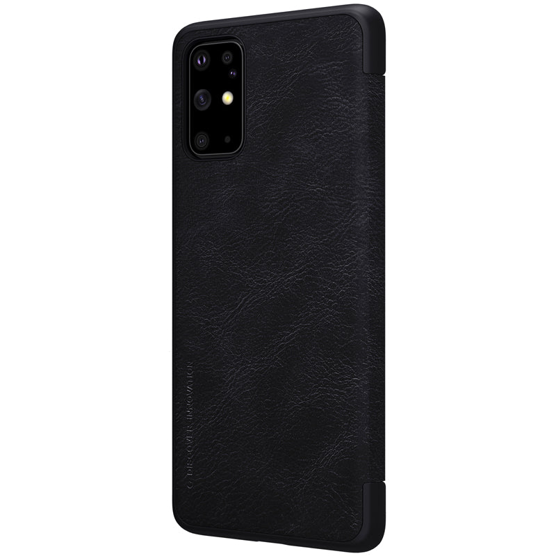 NILLKIN Flip Shockproof with Card Slot Holder Full Cover PU Leather Vintage Protective Case for Samsung Galaxy S20+ 5G