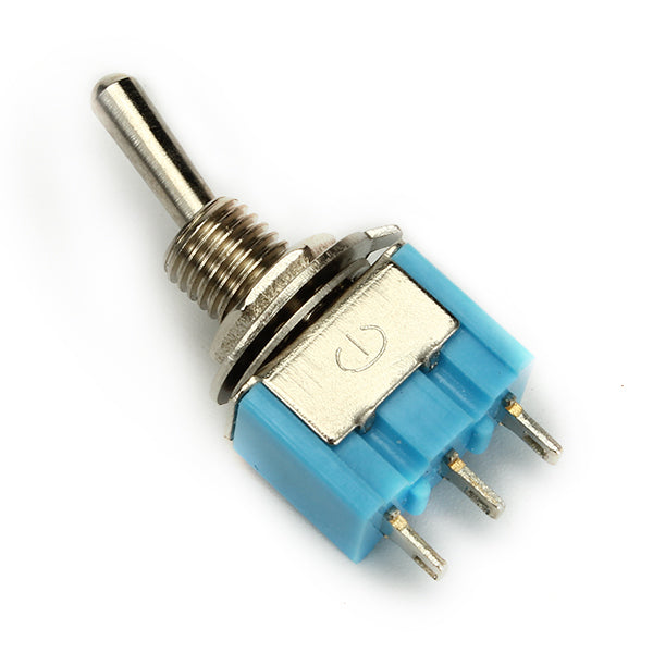 Wendao MTS-102 ON/ON SPDT AC 125V 6A 3 Pins Toggle Rocker Switch 10pcs