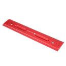RED ARROW 300mm Metric Aluminum Alloy Striaght Ruler Gauge Precision Woodworking Square Measuring Tools