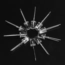 300Pcs 5mm 2.5-3.2V RGB Bright Colorful Flash LED F5 Light Emitting Diode For Christmas Tree Kit