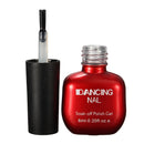DANCINGNAIL UV Gel Top Coat Base Primer Manicure Soak Off Acrylic Glaze Black Polish
