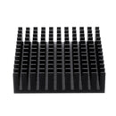 10pcs 40mm*40mm*11mm Black Heatsink for Stepper Motor 3D Printer Part