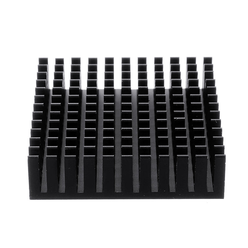 10pcs 40mm*40mm*11mm Black Heatsink for Stepper Motor 3D Printer Part