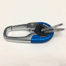 Stainless Steel Car Key Ring Holder Organiser Chain Heavy Duty Keychain