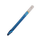 Drillpro 6Pcs 3-8mm Blue Nano Coated Grooving Drill HSS Woodworking Drill Bit Plastic Metal Hole Grooving