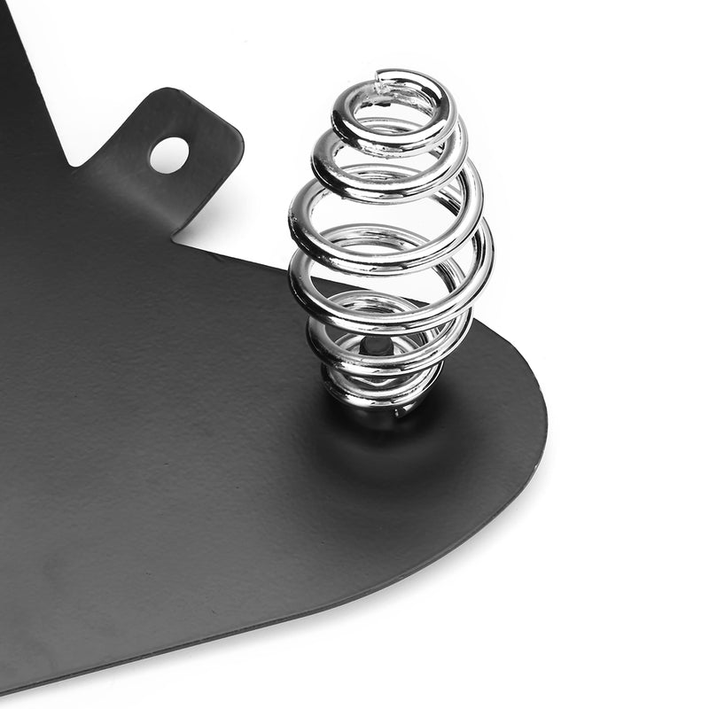 3inch Solo Spring Mounting Kit & Motorcycle Seat Baseplate Bracket For Harley Bobber Chopper