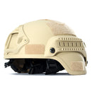 MICH 2000 Tactical Hunting Combat CS Helmet with Side Rail NVG Mount