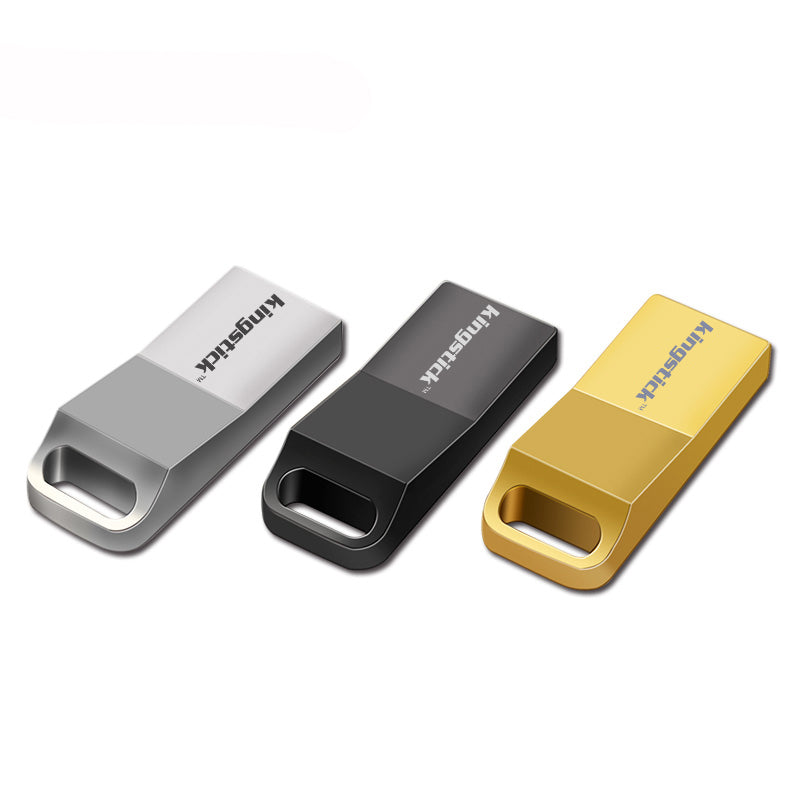Kingstick Mini USB Stick 32G 64G USB2.0 Flash Drive Metal Pen Drive Portable Memory Stick U Disk
