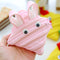 Creative Zip Wallet Card Storage Bag Cute Rabbit Flog Duck Organizer Hang Bag