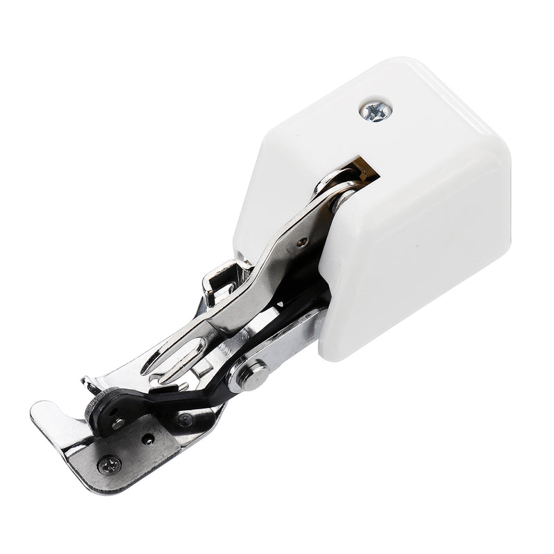 1 Side Cutter Zig Zag Sewing Machine Attachment Presser Foot Low Shank Cut & Hem Sharp