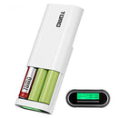 TOMO T3 Power Bank 3pcs 18650 Li-ion Battery Dual USB Charger DIY Case Box for Mobile Phone