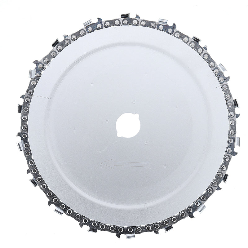 235mm Wood Carving Disc Chain Trimmer Head Brush Cutter Blade for Cut Curve and Carve