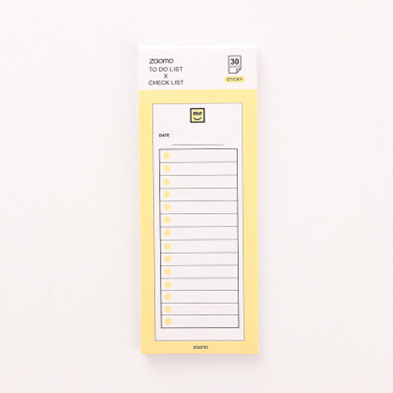 ZAOMO JHB01 3 Pcs Daily Weekly Monthly  Planner Life Sticky Notes Memo Pad Schedule Notebook Tearable Diary Plan Paper Notepad