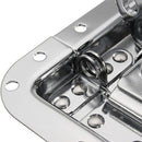 Twist Butterfly Draw Latch Rotary Turn Cold Rolled Silver Recessed