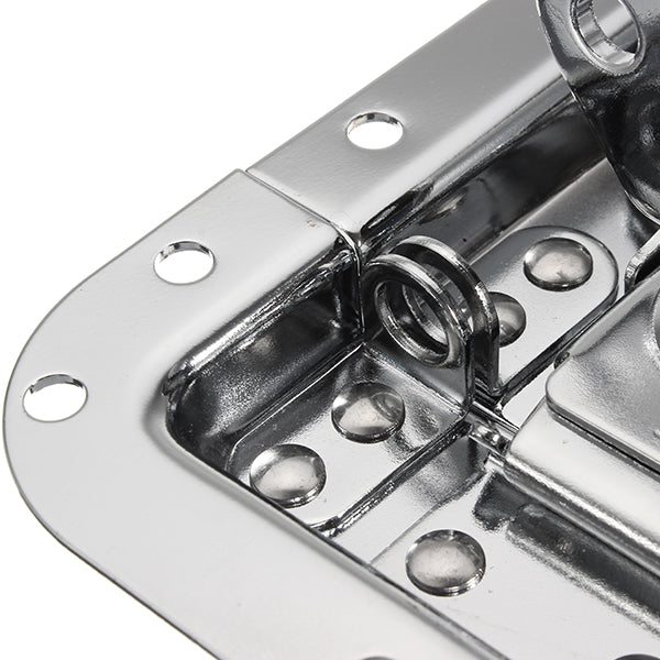 Twist Butterfly Draw Latch Rotary Turn Cold Rolled Silver Recessed