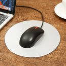 Aluminium Alloy CNN Mouse Pad 22cm /8.66" Round Shaped Gaming Mousepad