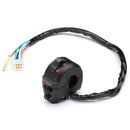7/8inch Universal Motorcycle Handlebar Left Right Side Integrated Switch Control