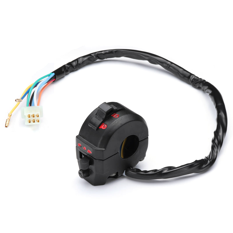 7/8inch Universal Motorcycle Handlebar Left Right Side Integrated Switch Control