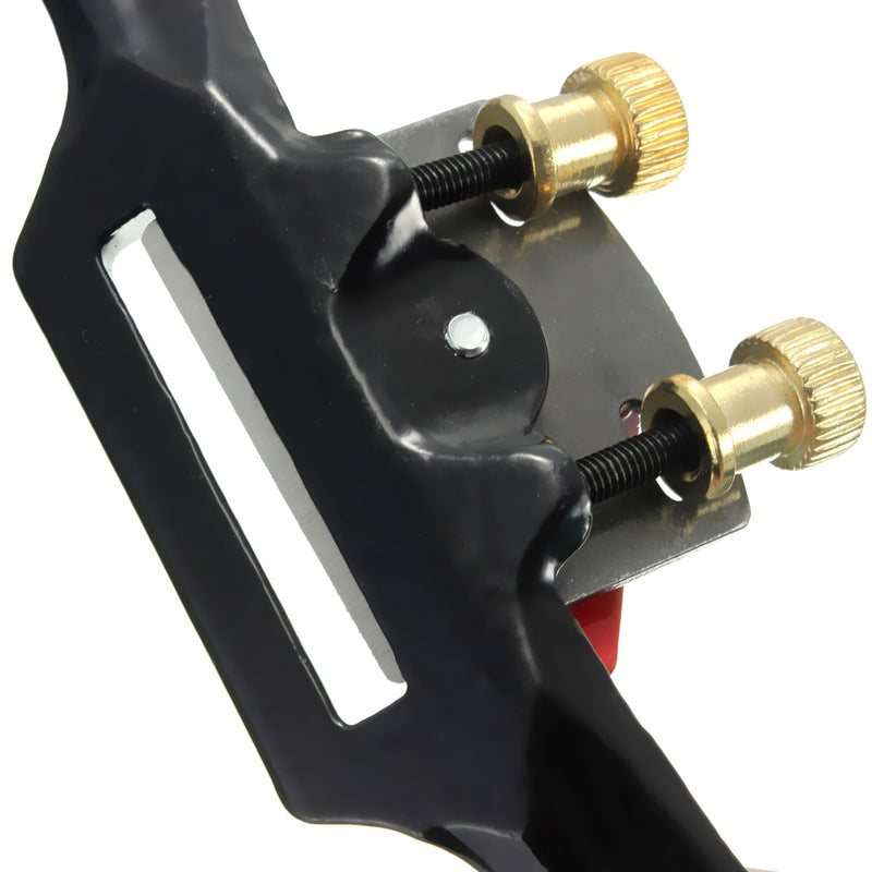 9 Inch Adjustable Woodcraft Metal Blade Spoke Shave Plane Wood Working Hand Tool