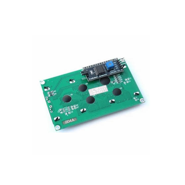 5Pcs IIC I2C 2004 204 20 x 4 Character LCD Display Module Yellow Green