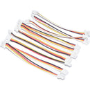 10 PCS JST-SH 1.0mm 4P Silicone Wire with Double Plug for Flight Controller ESC RC Drone FPV Racing