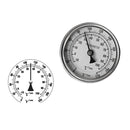 Homebrewing Beer Brewing Wine Thermometer Weldless Bi-metal Thermometer Kit 3"Face-2"Probe 1/2"MNPT