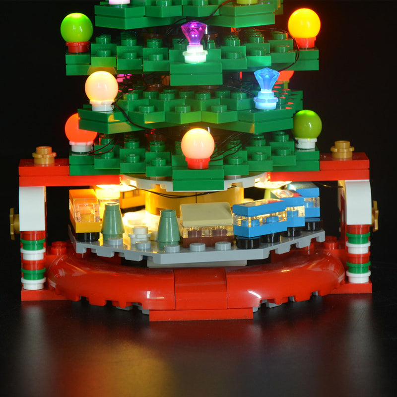 LED Light Lighting Kit ONLY For LEGO 40338 Christmas Tree Lighting Blocks Bricks