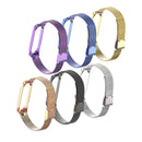 Metal Wave Style Watch Strap Replacement Watch Band for Xiaomi Miband 4