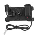3.5-6.0inch Motorcycle Waterproof Handlebar Phone Holder Bracket GPS USB Charger