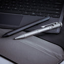 NEXTORCH Titanium Alloy 2 In 1 EDC Tactical Pen With Tungsten Steel Attack Head Writing Tool