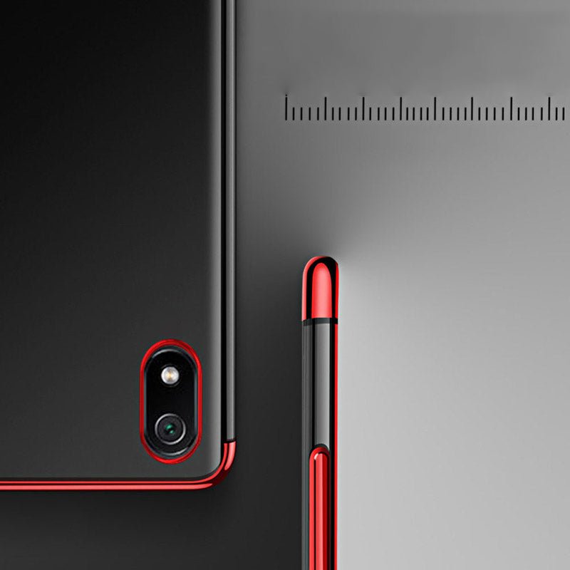Bakeey Plating Shockproof Transparent Soft TPU Protective Case for Xiaomi Redmi 7A