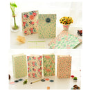 Flowers Art Craft Gift Wrapping Paper Bag Candy Food Gift Bags with Sticker for Christmas Wedding Party