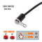 Bosmaa MK6L Motorcycle Self-lock Switch ON-OFF Handlebar Adjustable Mount Waterproof Switches Button 12V Headlight