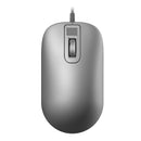Jesis J1 Fingerprint Mouse Wired Optical Ergonomic Gaming Work Mouse Protect-Privacy Office Mice