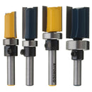 1/4 Inch Shank Cutter Router Bit Trimming Wood Working Milling Cutter Dual Blades