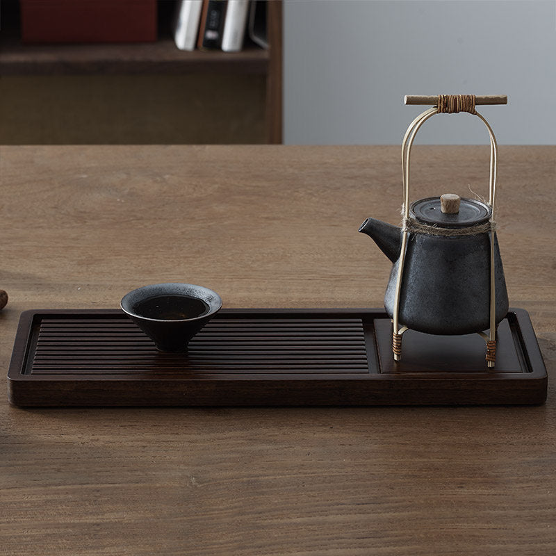 CHENGSHE Heavy Bamboo Tea Tray Storage Water Tea Tray Travel Portable From xiaomi youpin