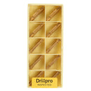 Drillpro 10pcs MGMN300-M Carbide Inserts 3mm Width for MGEHR/MGIVR Grooving Cut Off Tool Turning Tool